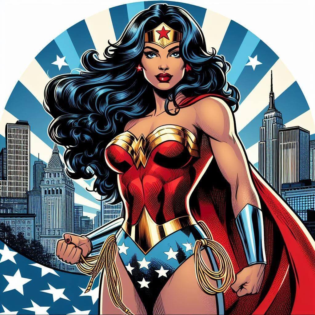 wonder-wonem-mucize-kadın DC Comics tarafından yayınlanan Amerikan çizgi romanlarında yer alan bir süper kahramandır.