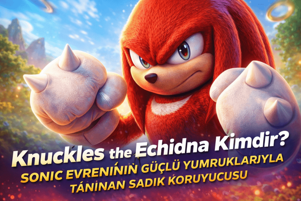 Knuckles the Echidna Kimdir Sonic Evreninin Güçlü Yumruklarıyla Tanınan Sadık Koruyucusu