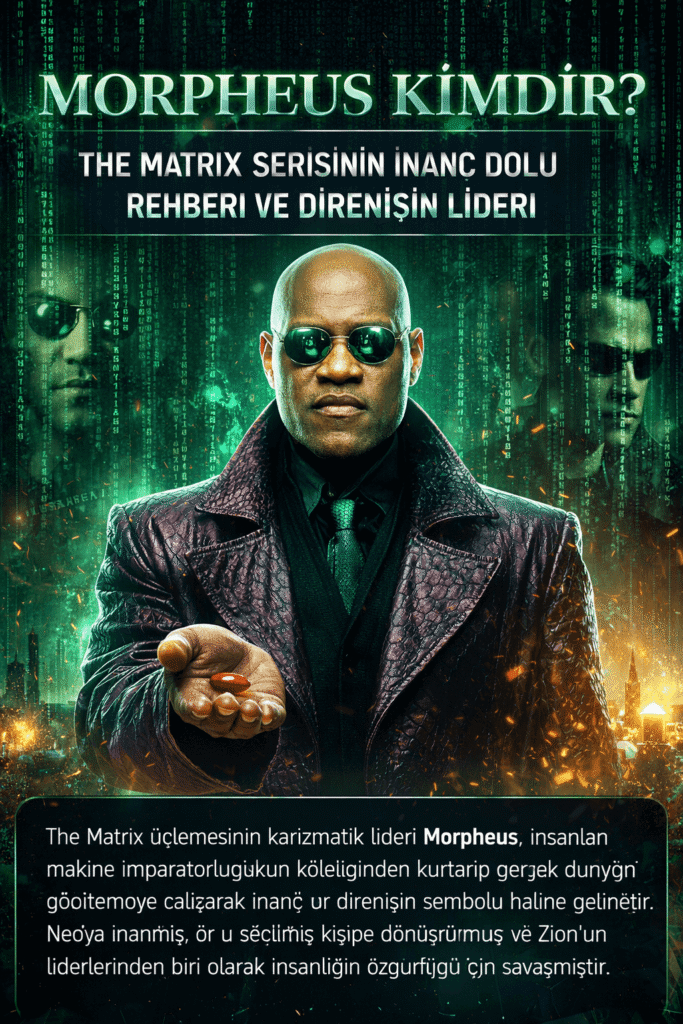 Morpheus Kimdir The Matrix Serisinin İnanç Dolu Rehberi ve Direnişin Lideri