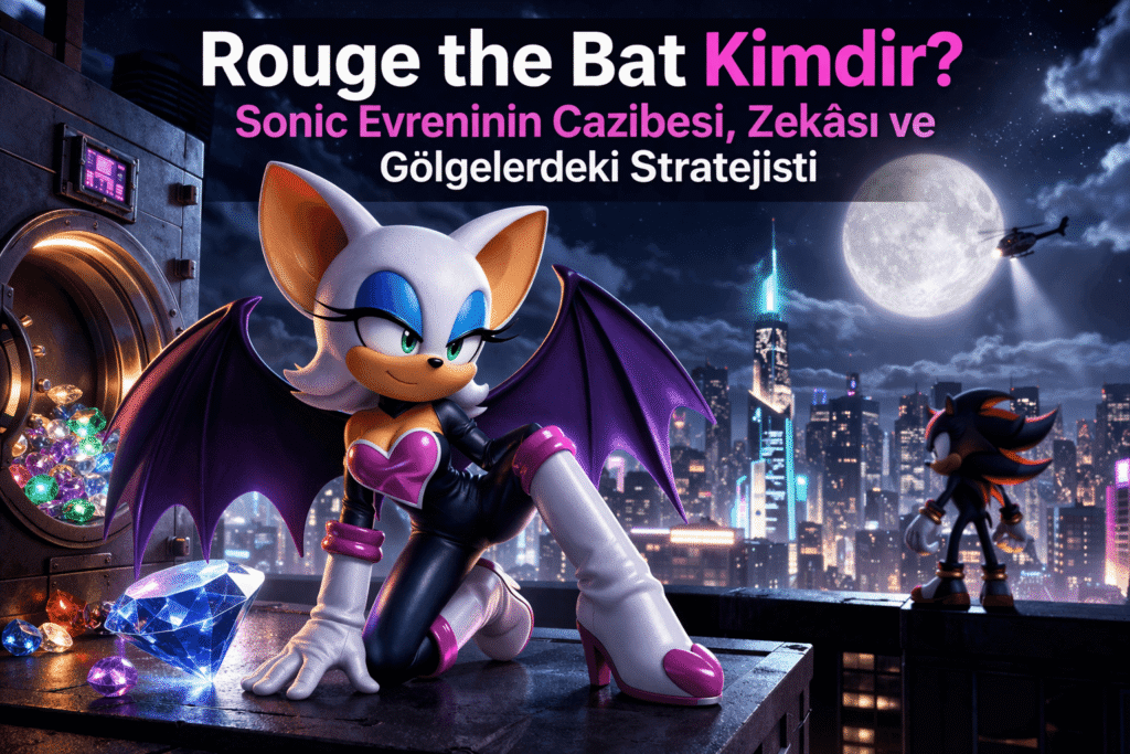Rouge the Bat Kimdir? Sonic Evreninin Cazibesi, Zekâsı ve Gölgelerdeki Stratejisti