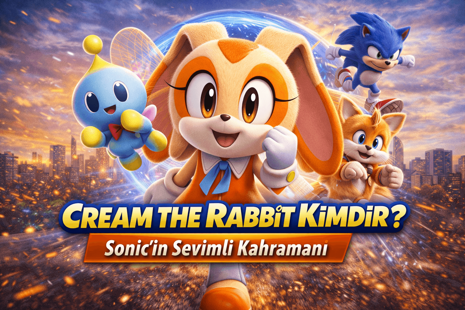Cream the Rabbit Kimdir Sonic’in Sevimli Kahramanı
