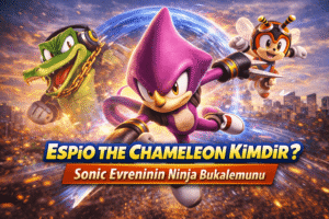 Espio the Chameleon Kimdir Sonic Evreninin Ninja Bukalemunu
