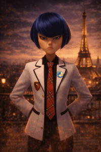 Kagami Tsurugi (Ryuko) Kimdir? Miraculous Evreninin Disiplinli Ejderhası