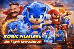 Sonic Filmleri Mavi Kirpinin Sinema Perdesindeki Hız Dolu Maceraları
