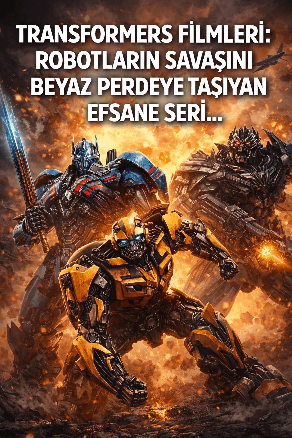 Transformers Filmleri Robotların Savaşını Beyaz Perdeye Taşıyan Efsane Seri