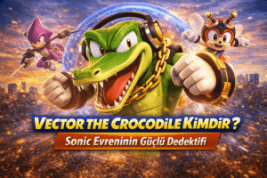 Vector the Crocodile Kimdir Sonic Evreninin Güçlü Dedektifi