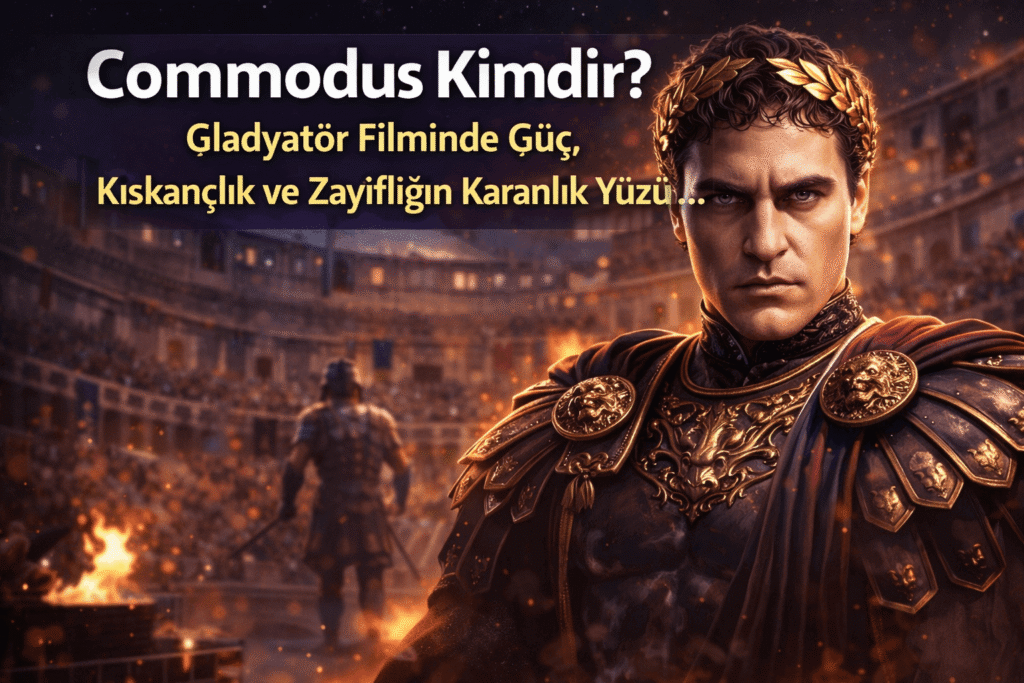 Commodus Kimdir Gladyatör Filminde Güç, Kıskançlık ve Zayıflığın Karanlık Yüzü