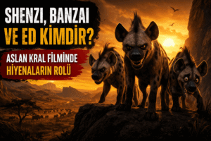 Shenzi, Banzai ve Ed Kimdir? Aslan Kral Filminde Hiyenaların Rolü