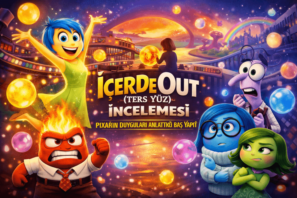 Inside Out (Ters Yüz) İncelemesi: Pixar’ın Duyguları Anlattığı Baş Yapıt