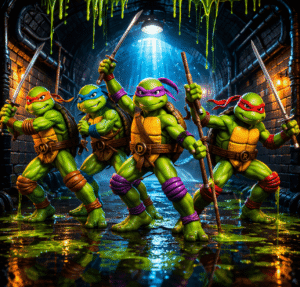 Ninja Kaplumbağalar (Teenage Mutant Ninja Turtles): Kardeşlik, Adalet ve Dövüş Sanatları