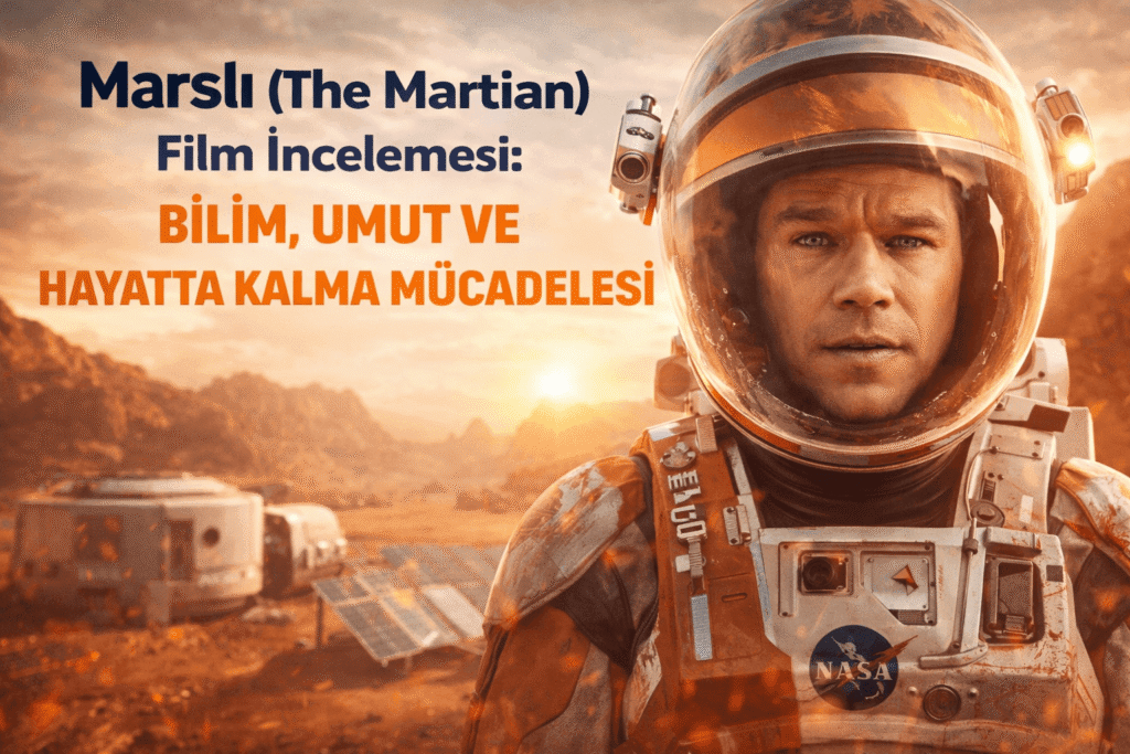 Marslı (The Martian) Film İncelemesi Bilim, Umut ve Hayatta Kalma Mücadelesi