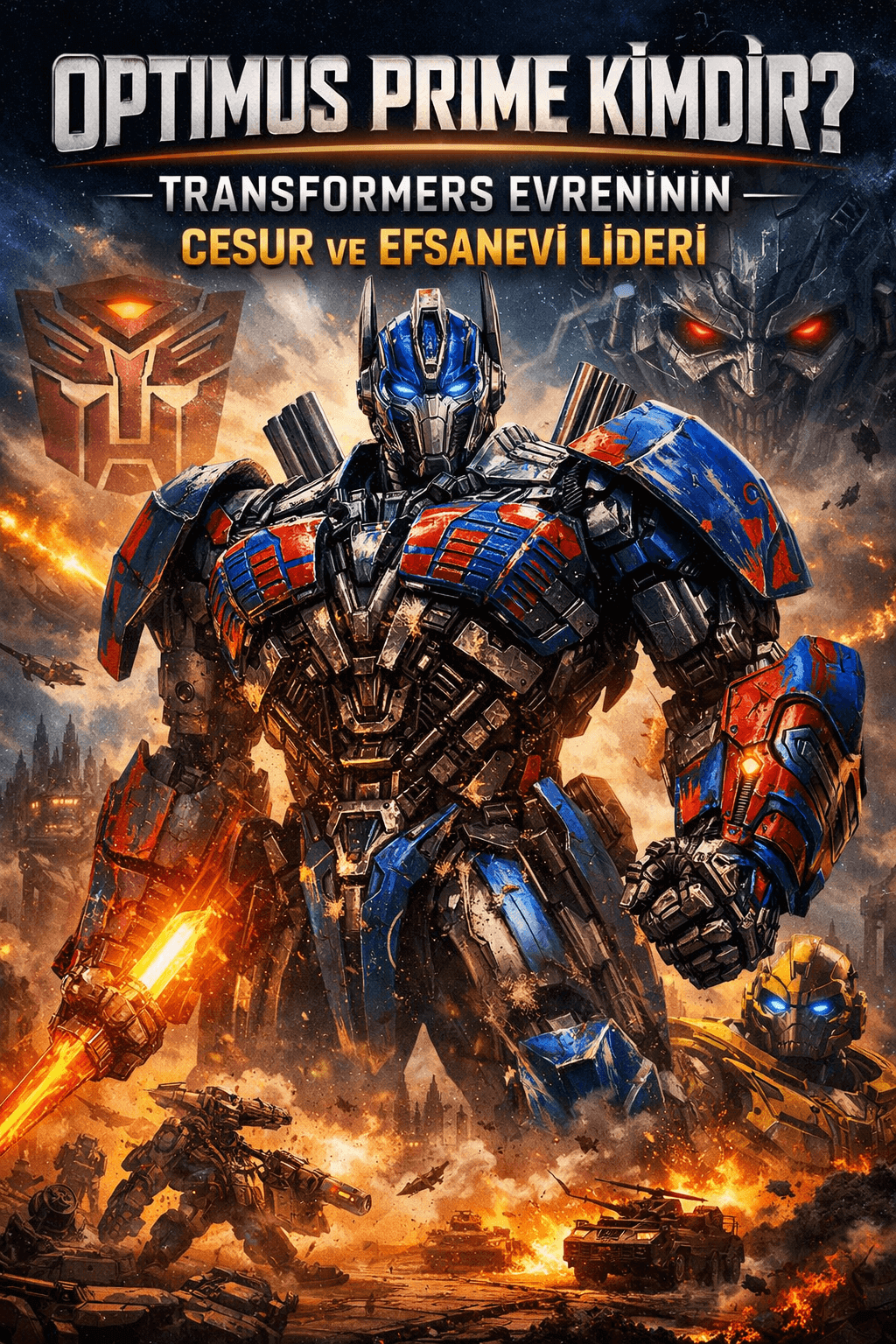 Optimus Prime Kimdir Transformers Evreninin Cesur, Onurlu ve Efsanevi Liderine Yakından Bakış