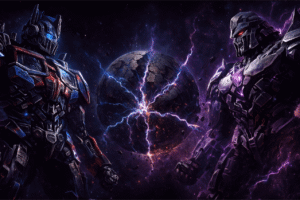 Optimus Prime ve Megatron Sonsuz Savaş