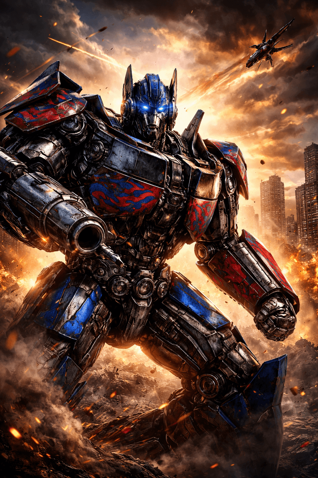 Transformers Karakterleri İyiler ve Kötüler Arasındaki Savaş