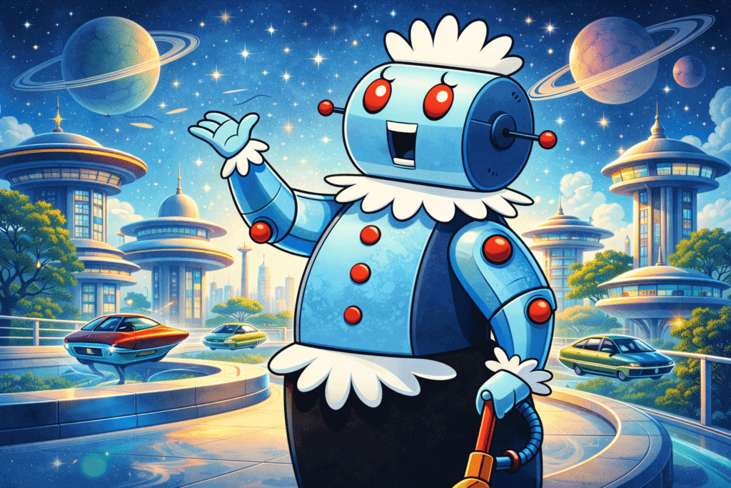 Rosie the Robot Kimdir Jetgiller’in Unutulmaz Robot Hizmetçisi