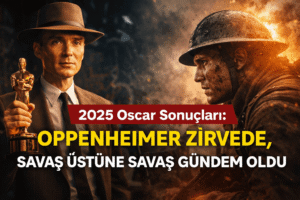 2025 Oscar Sonuçları: Oppenheimer Zirvede, Savaş Üstüne Savaş