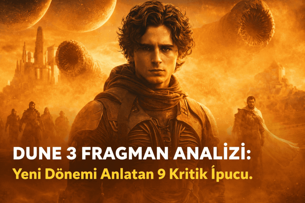 Dune 3 Fragman Analizi: Yeni Dönemi Anlatan 9 Kritik İpucu