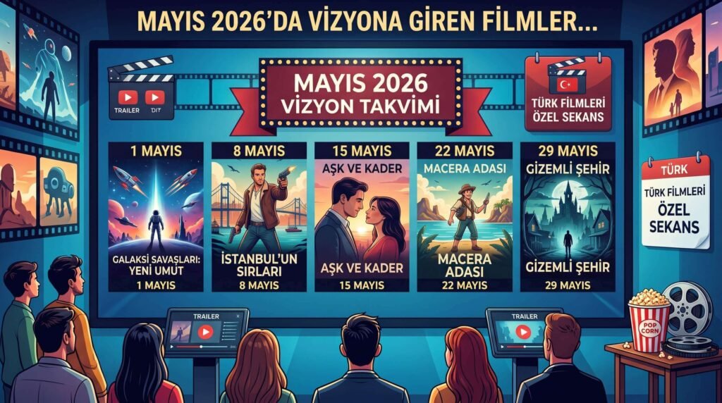 Mayıs 2026 Sinema Takvimi Bu Ay Vizyona Girecek Tüm Filmler