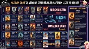 Haziran 2026'da Vizyona Giren Filmler: Haftalık Liste ve Rehber